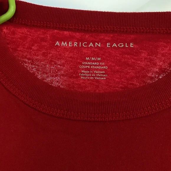 American 🇺🇸 Eagle 🦅 red shirt sz M - Picture 2 of 4